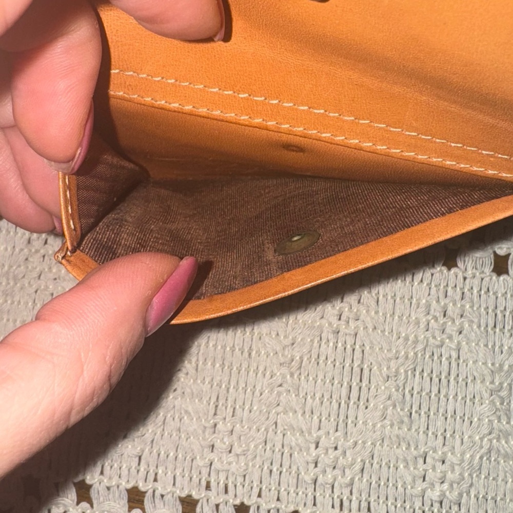Celine Brown Leather Wallet - Picture 7 of 8